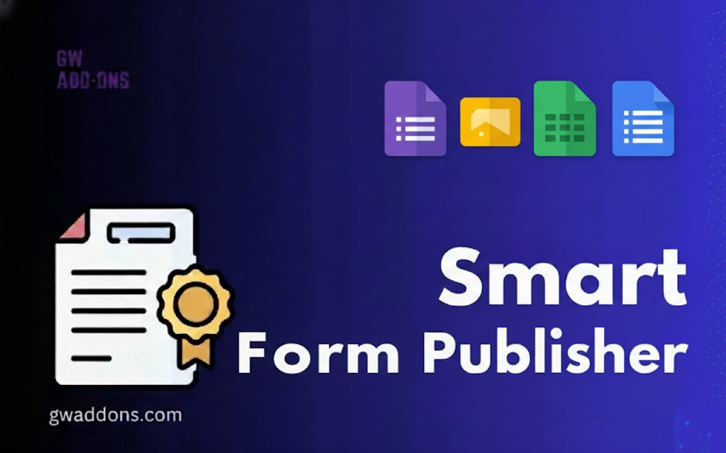Smart Form Publisher Add-on Screenshot