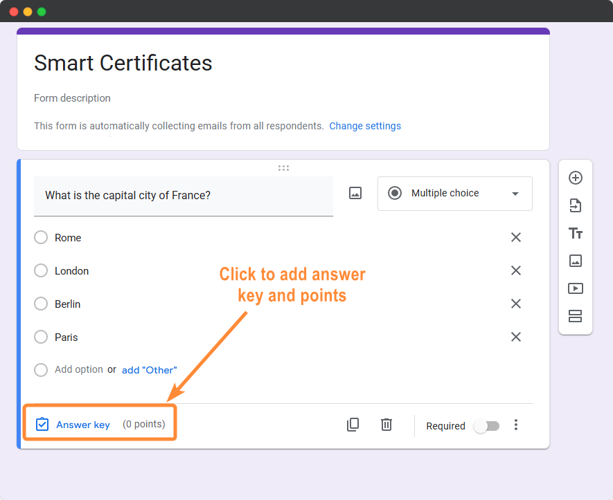 Example Form Screenshot 3