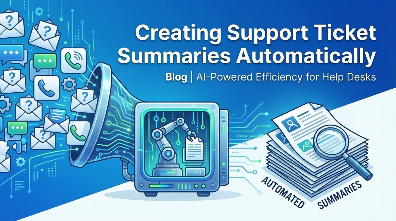 Creating Support Ticket Summaries Automatically