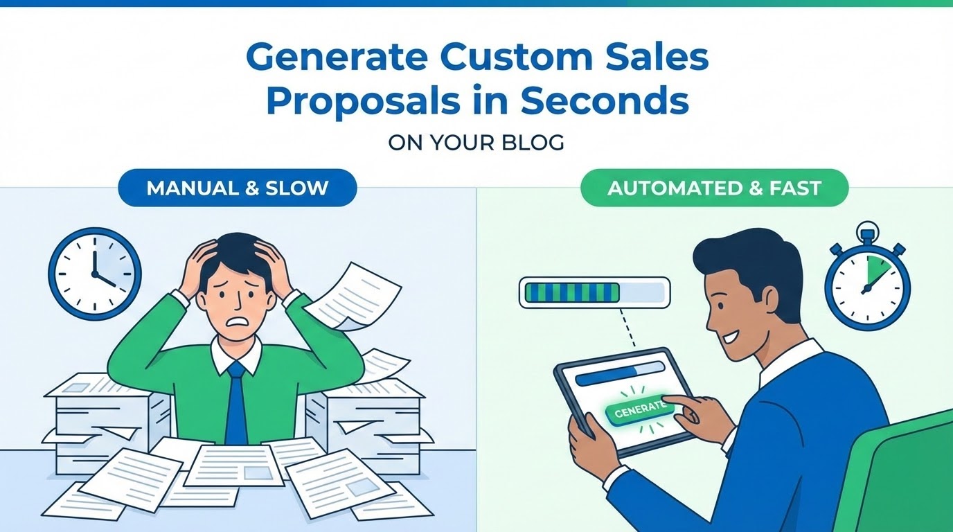 Generate Custom Sales Proposals in Seconds